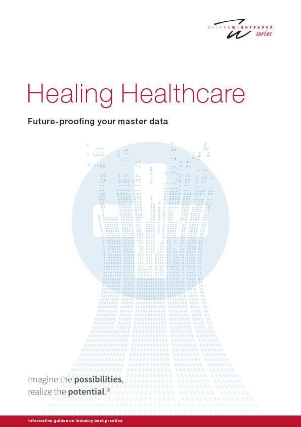Healing Healthcare - Future-proofing your master data